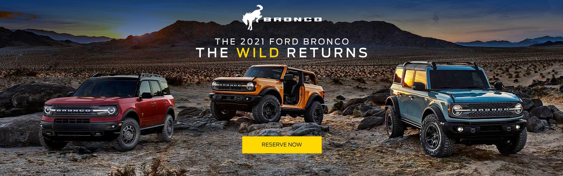 Ford Bronco Reservations